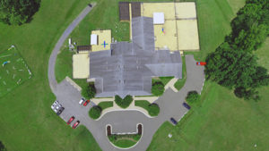 Drone photo of Perfect Pet Resort facility